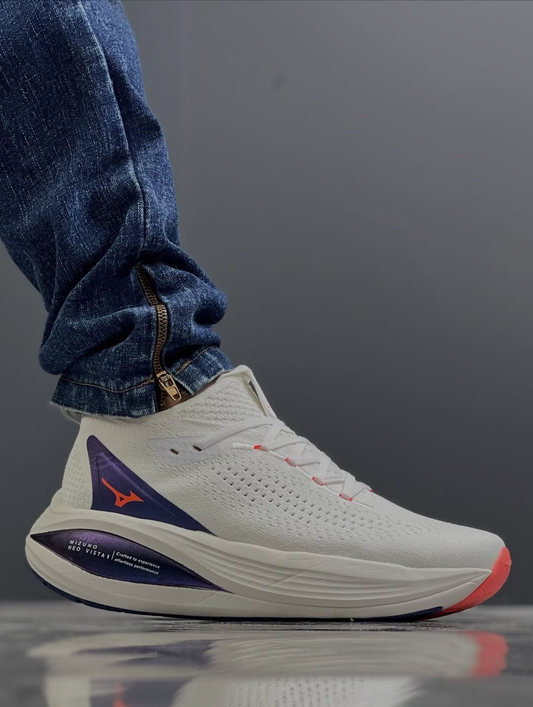 کفش کتونی میزانو رانینگ Mizuno مدل مش مهندسی‌شده | کفش پیاده‌روی و اسپرت سبک