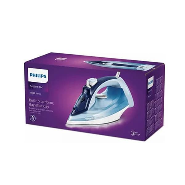 اتو بخار فیلیپس مدل DST5020: قدرت 2400 وات، کفی SteamGlide Plus برای اتوکشی بی‌نظیر