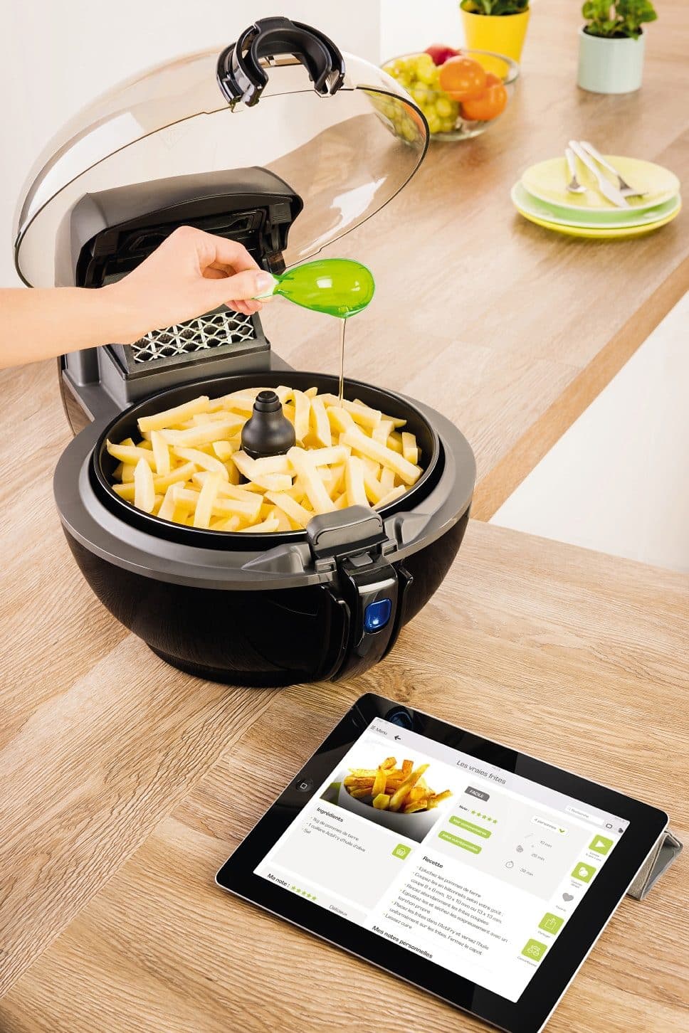 سرخ کن بلوتوث دار تفال مدل Tefal AH9808