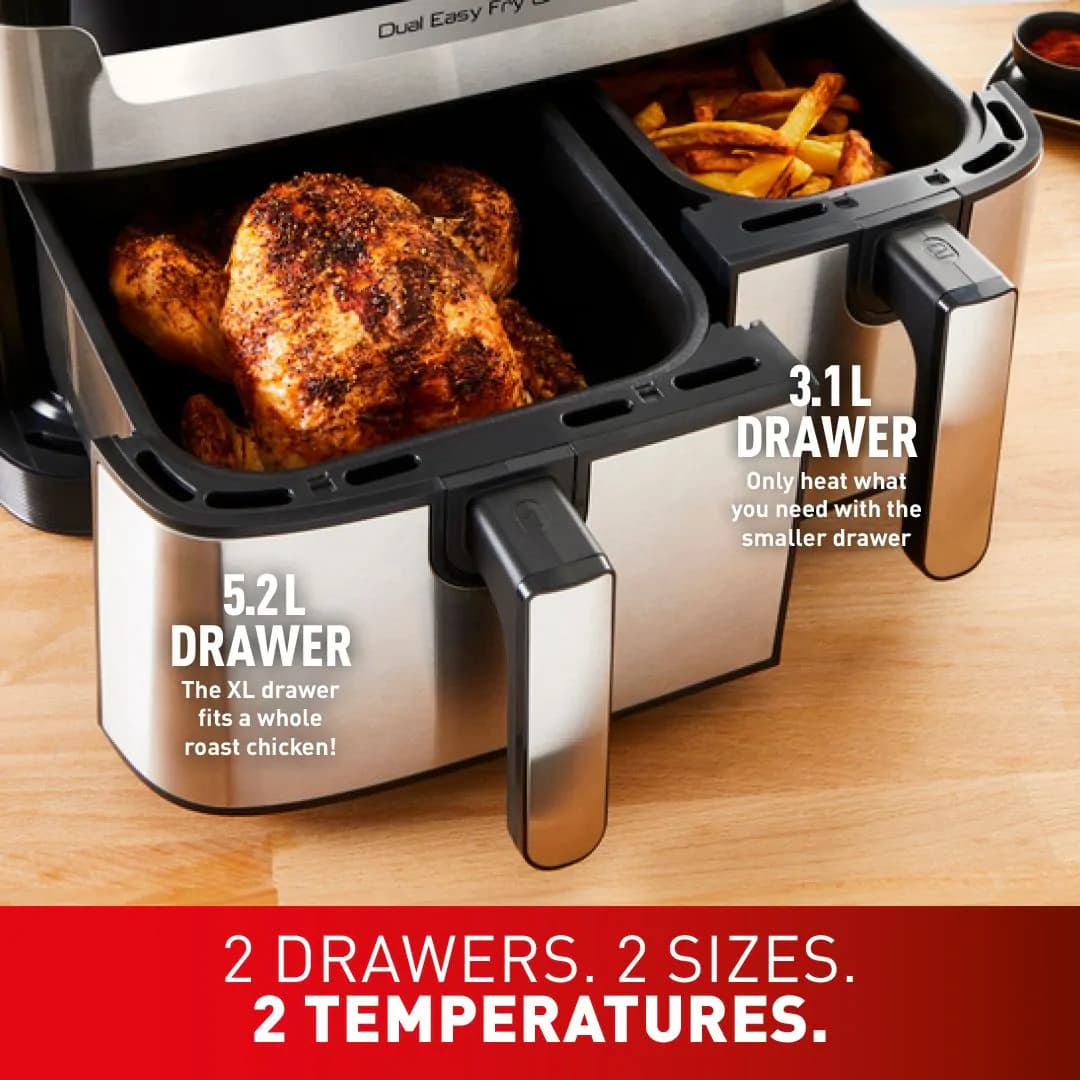 سرخ کن دوقلو تفال مدل TEFAL EY905B10