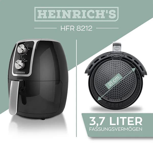سرخ کن رژیمی هنریچ مدل HFR-8211