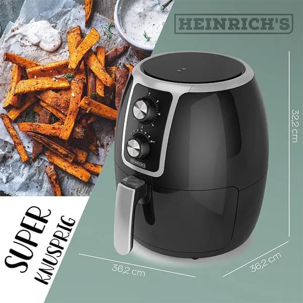 سرخ کن رژیمی هنریچ مدل HFR-8211