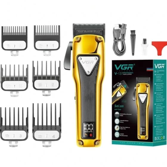 خرید و قیمت ماشین اصلاح حجم زن وی جی آر مدل V-137 اورجینال با موتور براشلس | آتناکالا