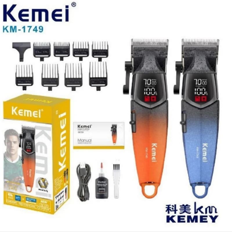 ماشین اصلاح حجم زن کیمی مدل Kemei KM-1749؛ بررسی جامع و راهنمای خرید تخصصی