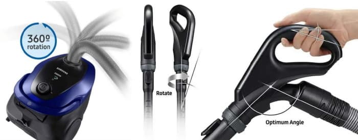 جاروبرقی سامسونگ 2540 فیلتردار 2000 وات