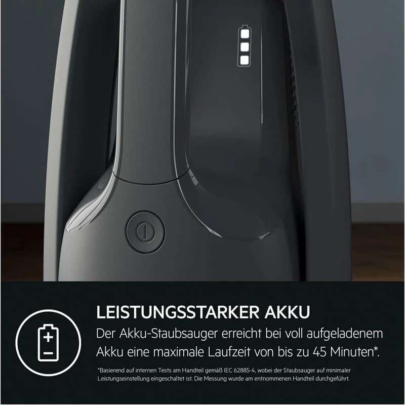 جاروشارژی آاگ مدل AEG AS52CB18DG | سری Clean 5000 دوکاره ۱۸ ولت با فیلتر قابل شستوشو