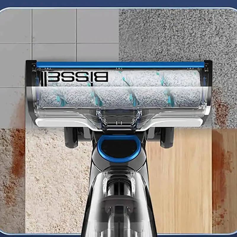 جاروشارژی بیسل CrossWave X7 Plus 3401Z | جارو زمینشوی سهکاره شارژی با سیستم خودشور