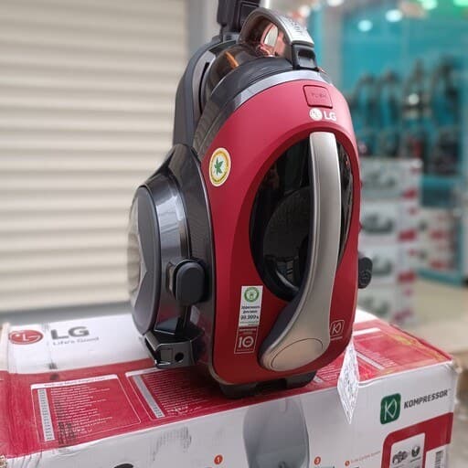 جاروبرقی ال جی 2000 وات ریموتدار مدل VC83209UHA با فیلتر HEPA 14 و سیستم Kompressor