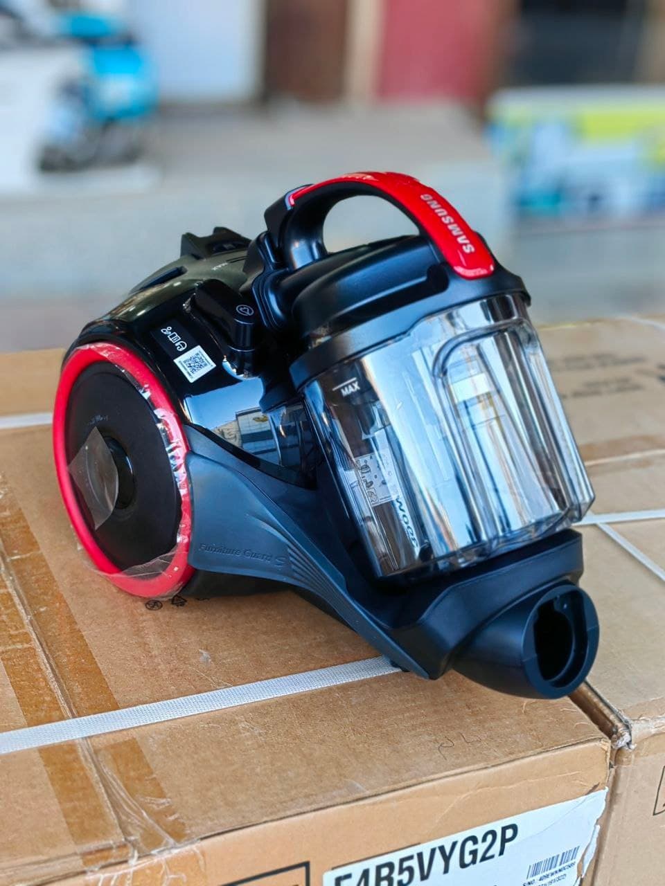 جاروبرقی مخزندار سامسونگ مدل 4116VR؛ قدرت مکش بیرقیب با تکنولوژی ضد پیچش مو