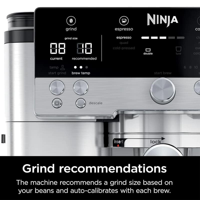 خرید و قیمت اسپرسوساز نینجا مدل Ninja Luxe Café Premier ES601