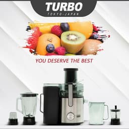 آبمیوه گیری 4کاره توربو مدل TSSJ332