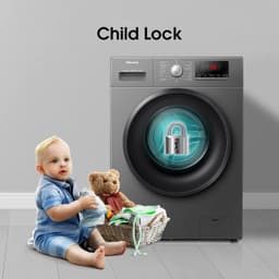 لباسشویی 8 کیلو هایسنس مدل WFPV8012EMT