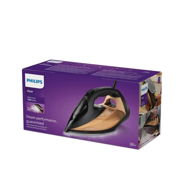 اتو بخار فیلیپس مدل DST7040 | قدرتمند 2800 وات با کفی SteamGlide Elite