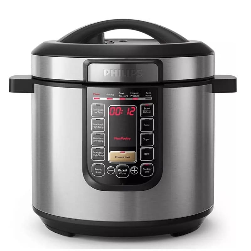 مولتی کوکر فیلیپس مدل HD2237 | ۱۴ برنامه پخت + حفظ ۸۰٪ ویتامینها
