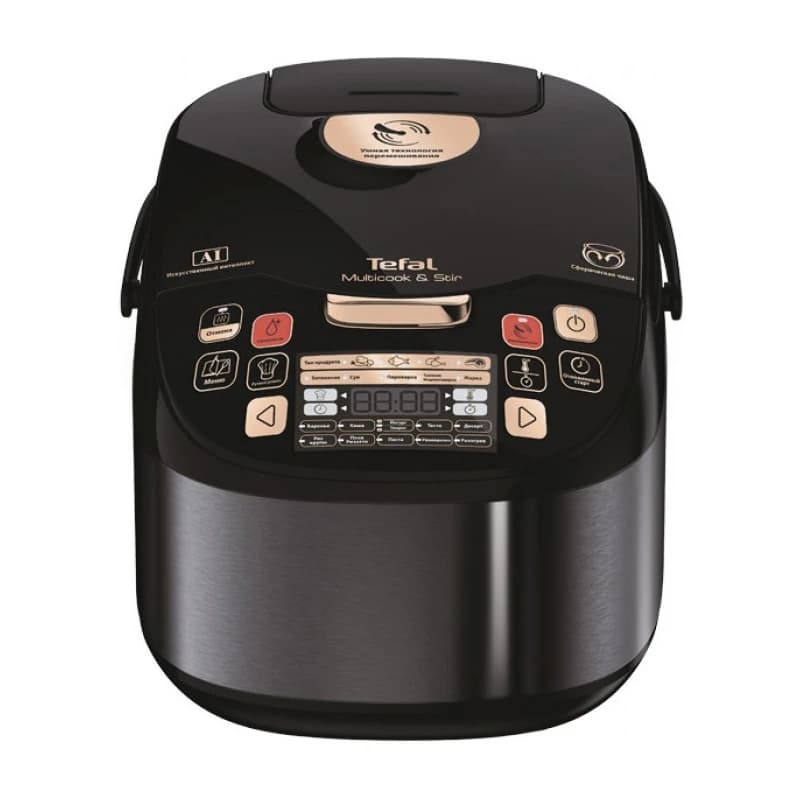 مولتی کوکر تفال مدل RK9018 | ۷۱ برنامه پخت + ظرفیت ۵ لیتر سرامیکی | خرید با گارانتی و قابلیت پخت تاخیری ۲۴h